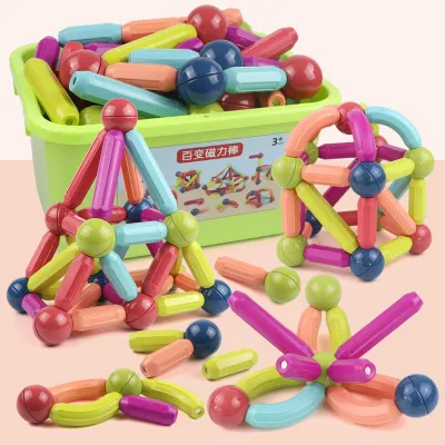 44 piece durable ABS Magnetic Building Toy for Kids